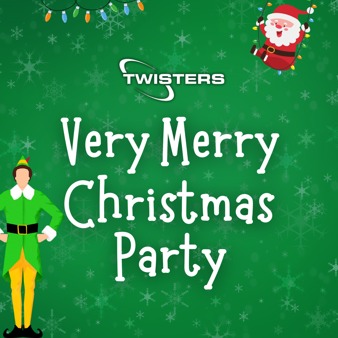 Twisters' Very Merry Christmas Party Twister Sports